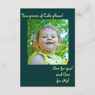 Emmas 2. bday Einladung #2