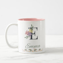 Emmas elegante rosa Tasse
