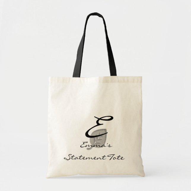Emmas Tasche zum Niedlichen Silber-Leaf-Satz (Vorne)