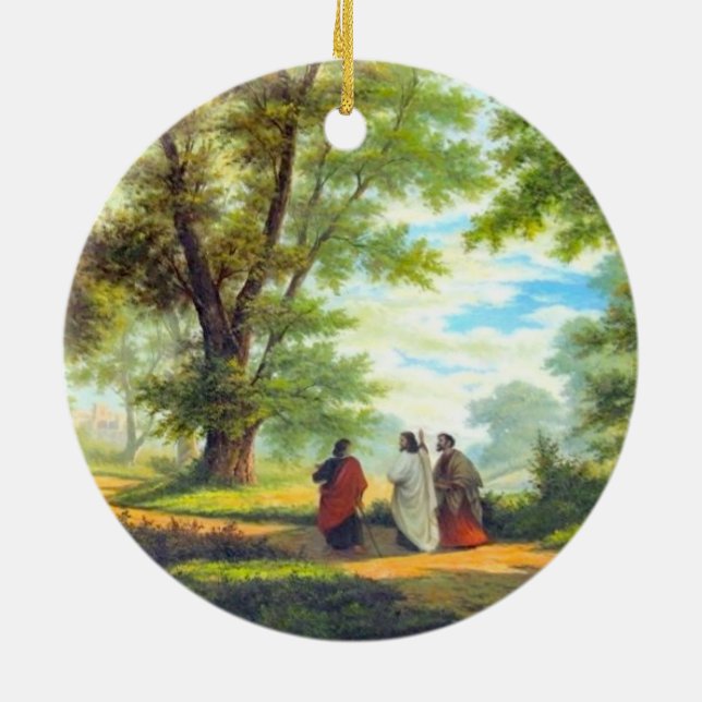 Emmaus Gifts Keramik Ornament (Hinten)