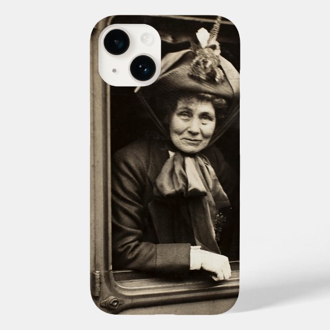 Emmeline Pankhurst Feminist und Suffragette Case-Mate iPhone Hülle (Rückseite)