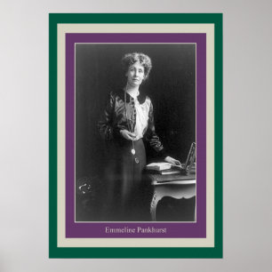 Emmeline Pankhurst Poster
