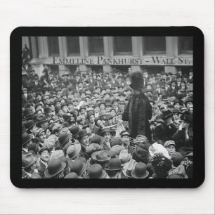 Emmeline Pankhurst - Wall St. Mousepad