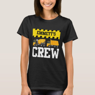 Emmett Bau Crew Custom Dumptruck Dump Tru T-Shirt