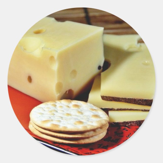 Emmi Emmentaler Cheese Runder Aufkleber (Vorderseite)