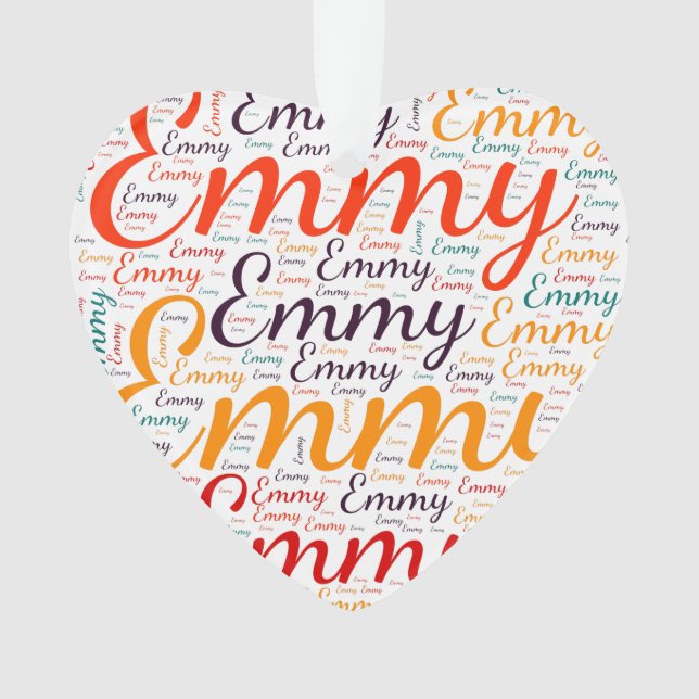 Emmy Ornament (Vorderseite)
