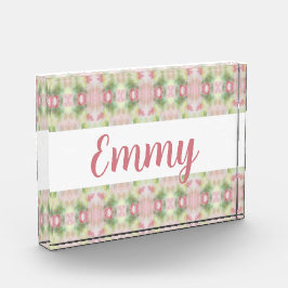 Emmy Print Decorative Acrylblock Fotoblock