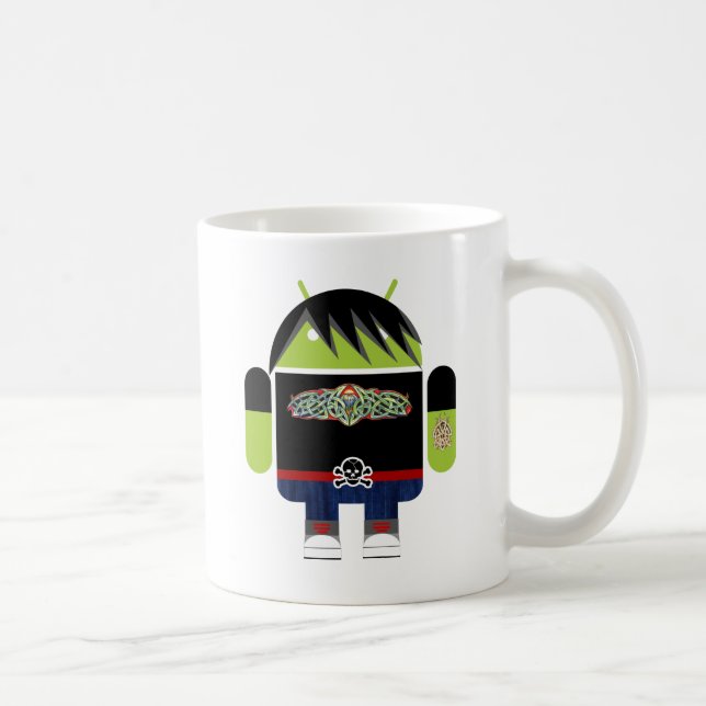 Emo Andy der Android Kaffeetasse (Rechts)