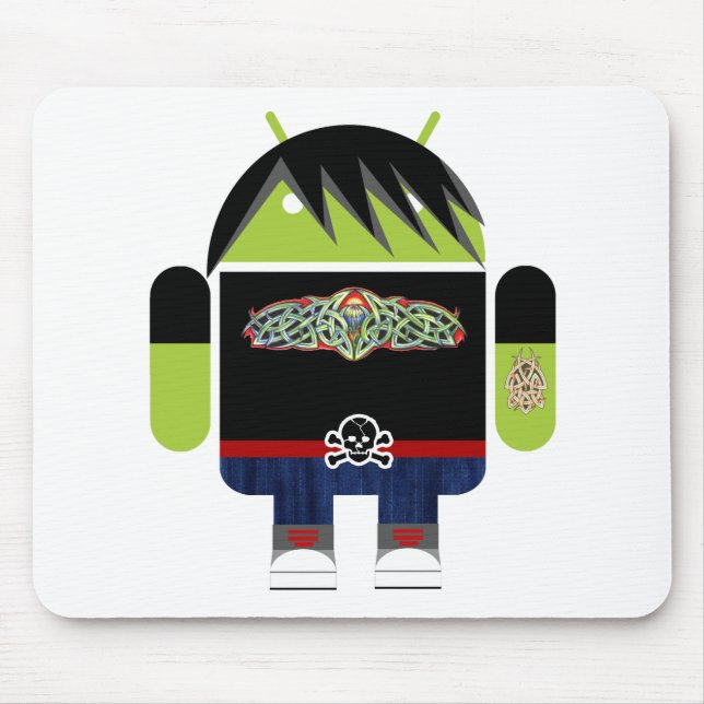 Emo Andy der Android Mousepad (Vorne)