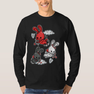 Emo Angel Bunny Soft Goth Valentinstag Pastel Go T-Shirt
