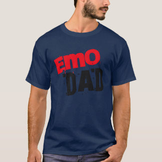 Emo Dad Band für Vater lustig T-Shirt