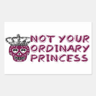Emo /dark/strong/Princess Rechteckiger Aufkleber