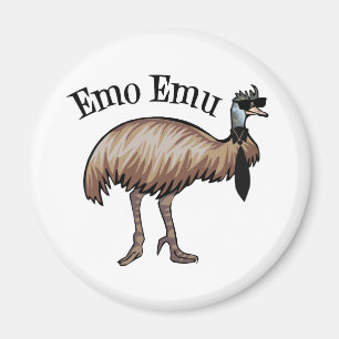 Emo Emu Magnet