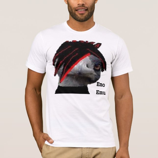 Emo Emu T-Shirt (Vorderseite)