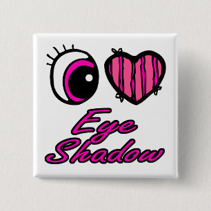 Emo Eye Heart I Liebe Eye Shadow Button