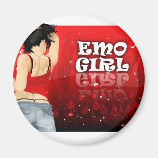 Emo Girl Magnet