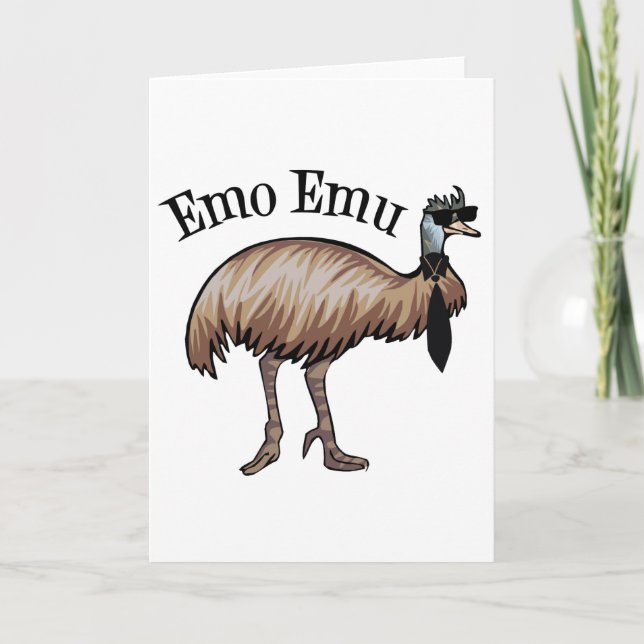 Emo Karte (Vorderseite)