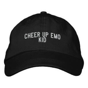 emo-Kind jubeln Bestickte Kappe