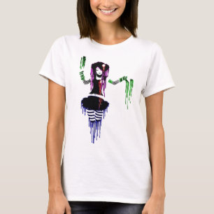 emo Mädchen T-Shirt