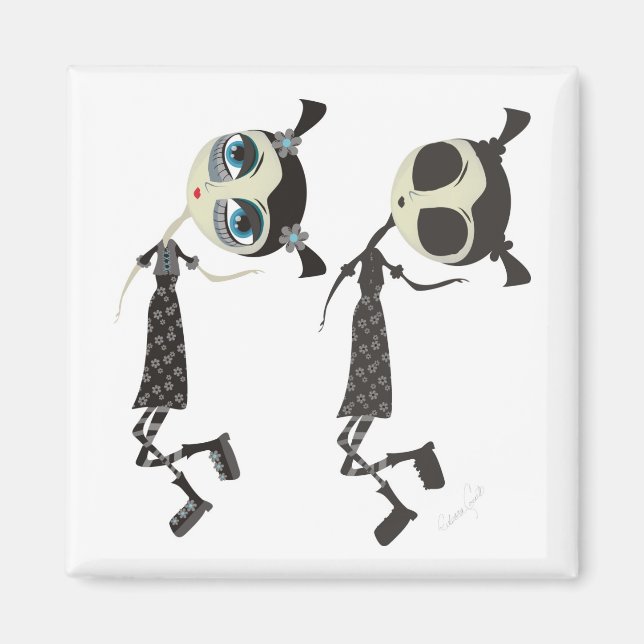 Emo Me und mein Emo Shadow Magnet (Vorne)