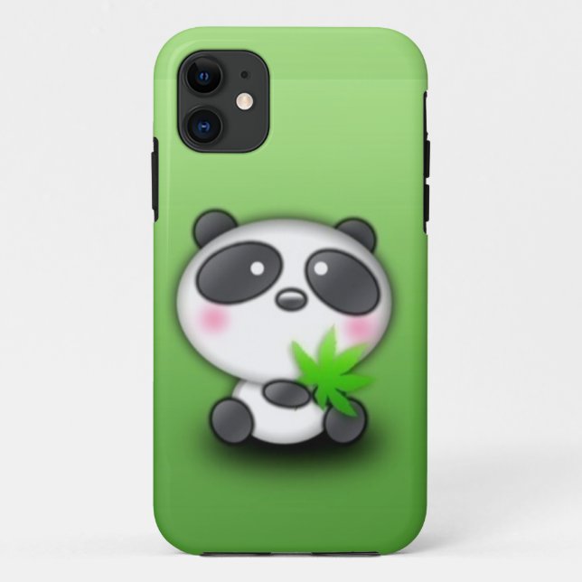 Emo Panda-Bär Case-Mate iPhone Hülle (Rückseite)