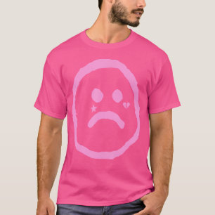 Emo Peep Sad Face Tattoo Goth Rap Hip Hop T-Shirt
