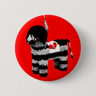 emo pinata button