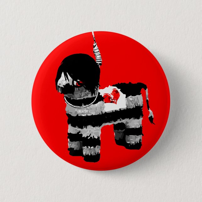 emo pinata button (Vorderseite)