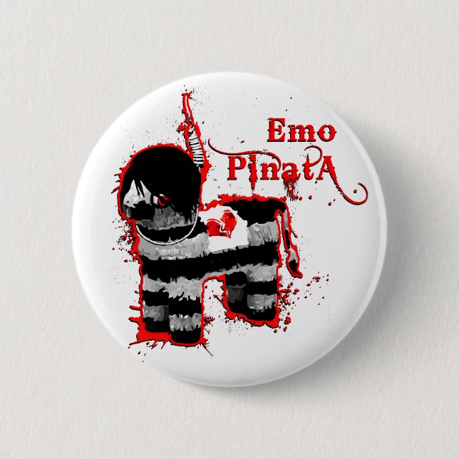 emo pinata button (Vorderseite)