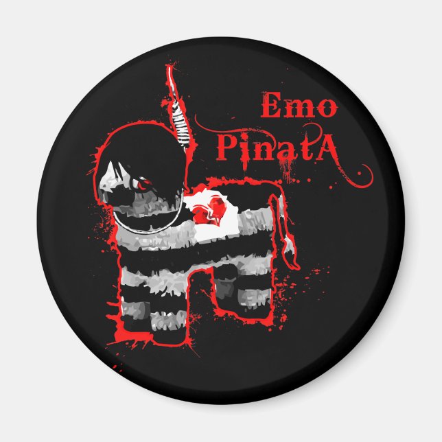 emo pinata magnet (Vorne)
