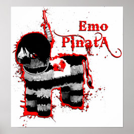 emo pinata poster