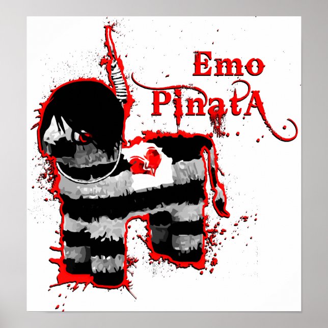 emo pinata poster (Vorne)