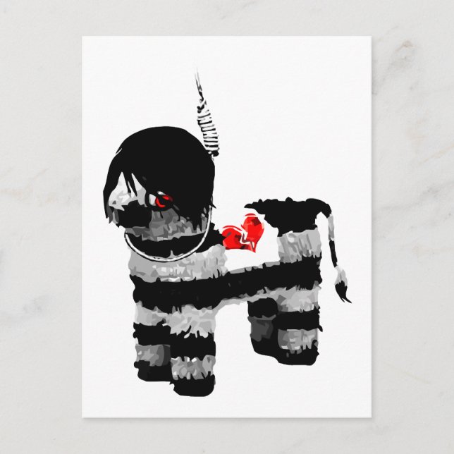 emo pinata postkarte (Vorderseite)