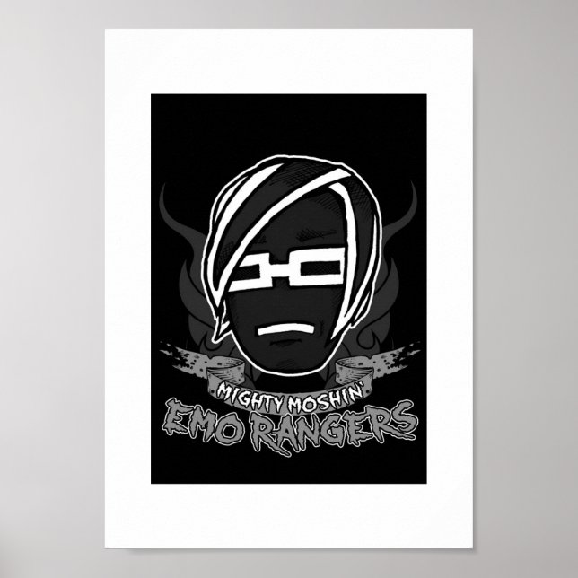 Emo Rangers - Einführung eines Poster (Vorne)