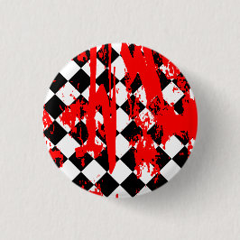 Emo Raute Paint Spritzer Button