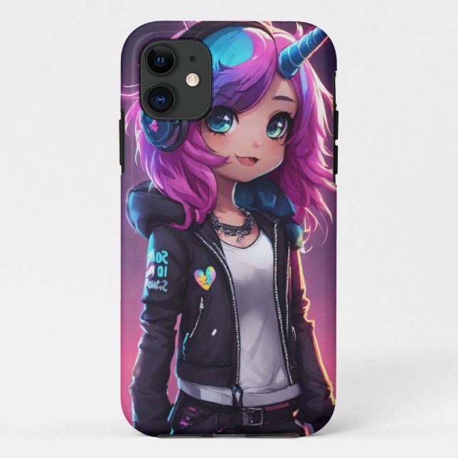 Emo Rock Image: Ausdrucksstarker künstlerischer Au Case-Mate iPhone Hülle (Rückseite)