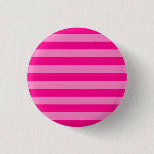 Emo rosa Streifen Button