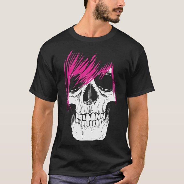 Emo Skull T-Shirt (Vorderseite)