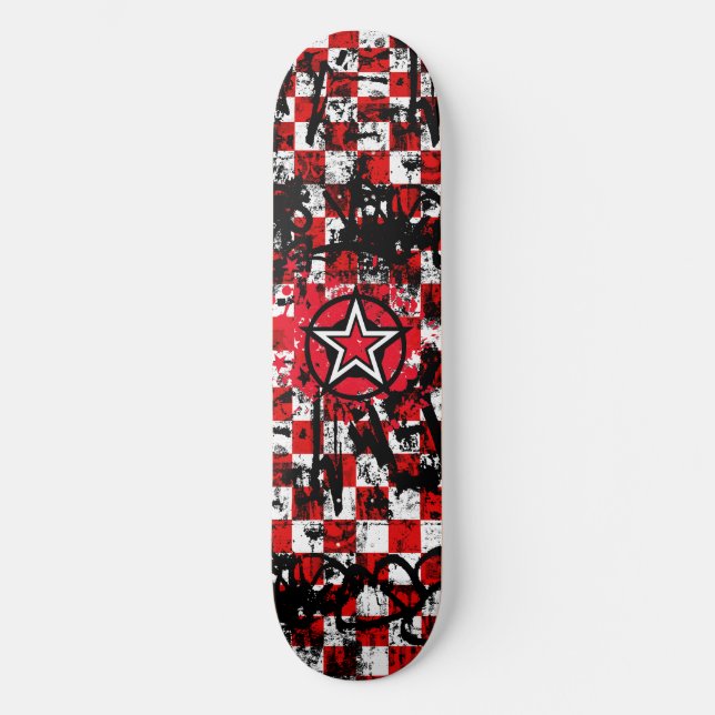 Emo Star Skateboard (Vorderseite)