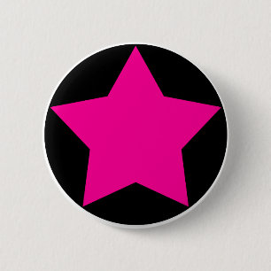 Emo Stern-Knopf (Rosa) Button