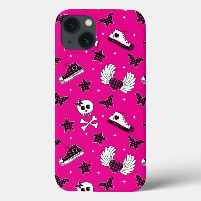 Emo Symbole Case-Mate iPhone Hülle (Rückseite)