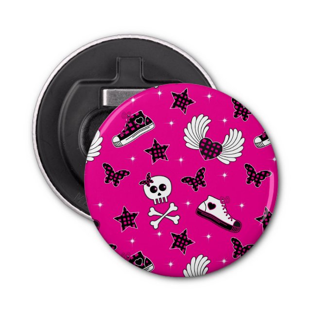 Emo Symbole Flaschenöffner (Vorderseite)