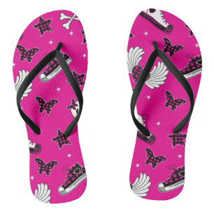 Emo-Symbole Flip Flops