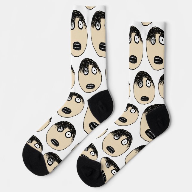 Emo-tional Socken (Linkes Detail)