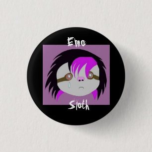 Emo Trägheits-Knopf Button