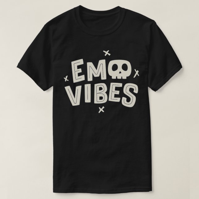 Emo Vibes Pastel Goth Emo Punk Kleidung mit Emo Go T-Shirt (Design vorne)