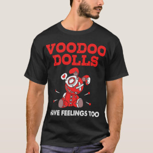 Emo Voodoo Dolls haben Gefühle zu Halloween Gothi T-Shirt