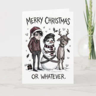 Emo Weihnachten – Frohe Weihnachten Oder Was Auch Karte