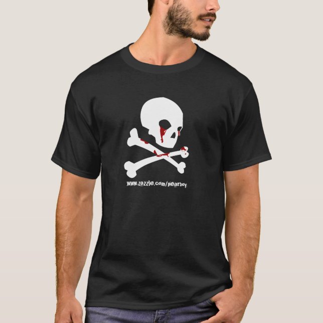 emo, www.zazzle.com/pearboy T-Shirt (Vorderseite)