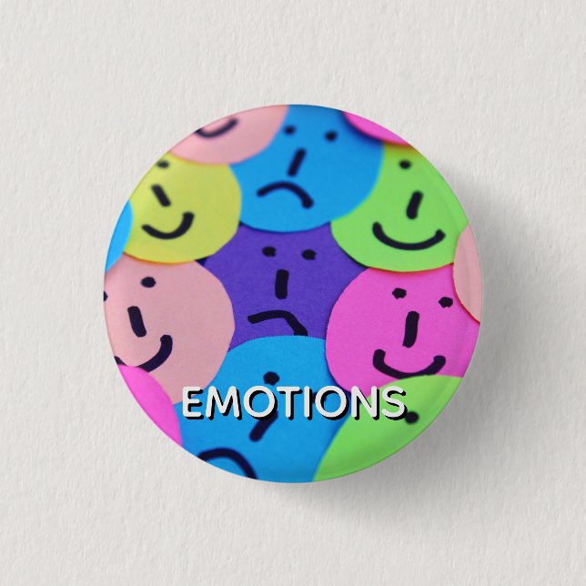 Emociones Button (Vorderseite)